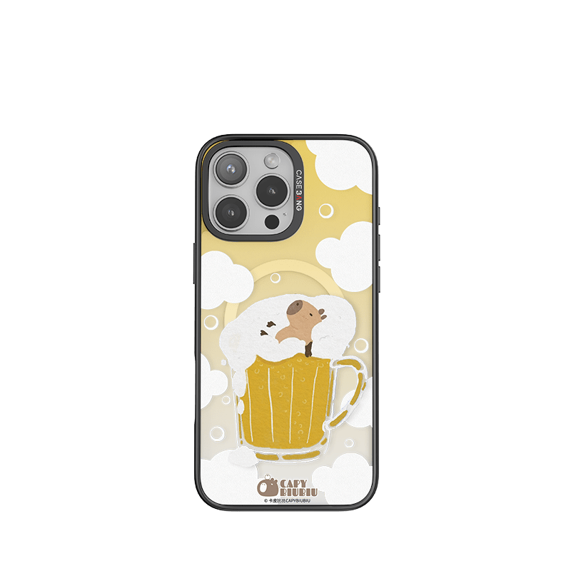 Beer Capybara Imagisnap - CaseBangImagisnapCaseBangiPhone 16 Pro MaxBack Cover+Base Case