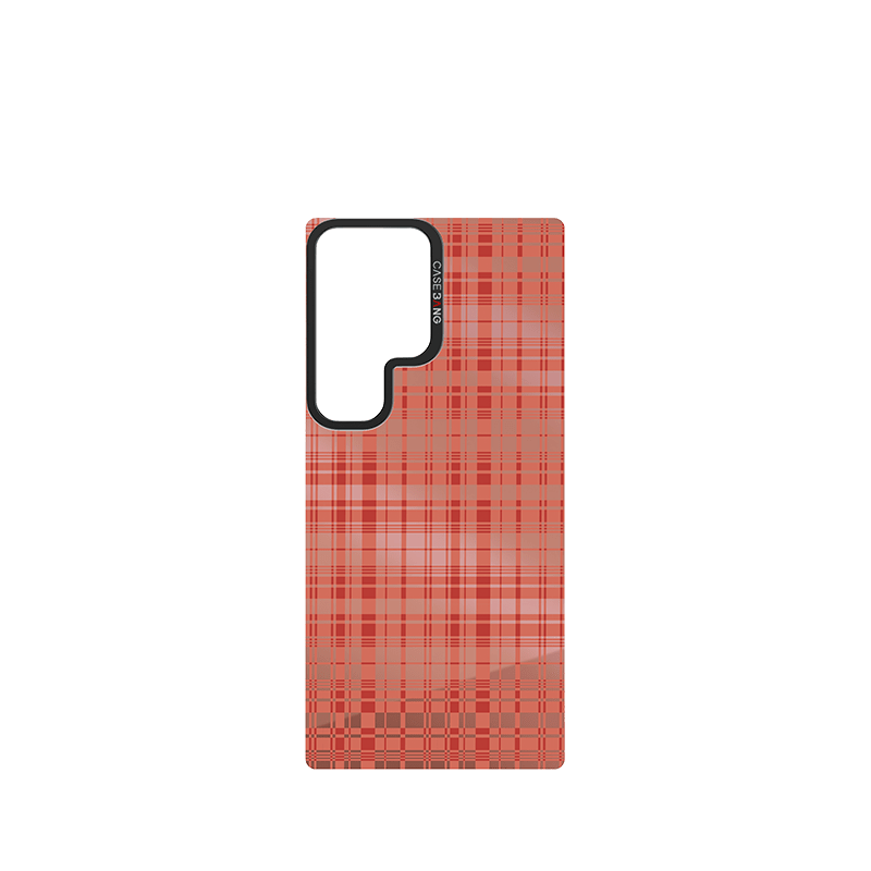 BERRY RED PLAID Imagisnap - CaseBangImagisnapCaseBangSamsung S24Back Cover