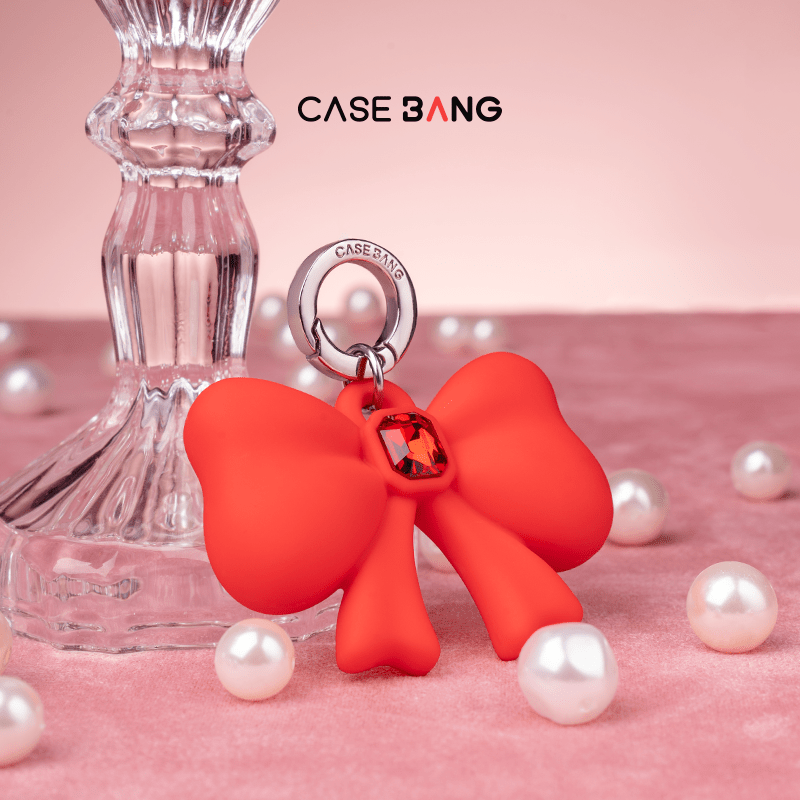Classic Red Bow Pendant - CaseBangPendantCaseBang