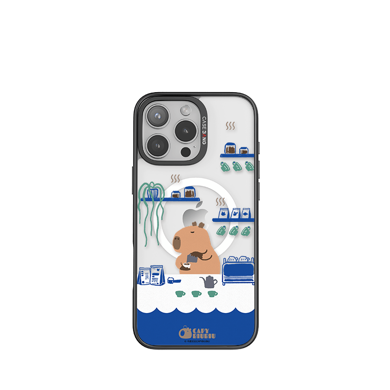 Coffee Capybara Imagisnap - CaseBangImagisnapCaseBangiPhone 16 Pro MaxBack Cover