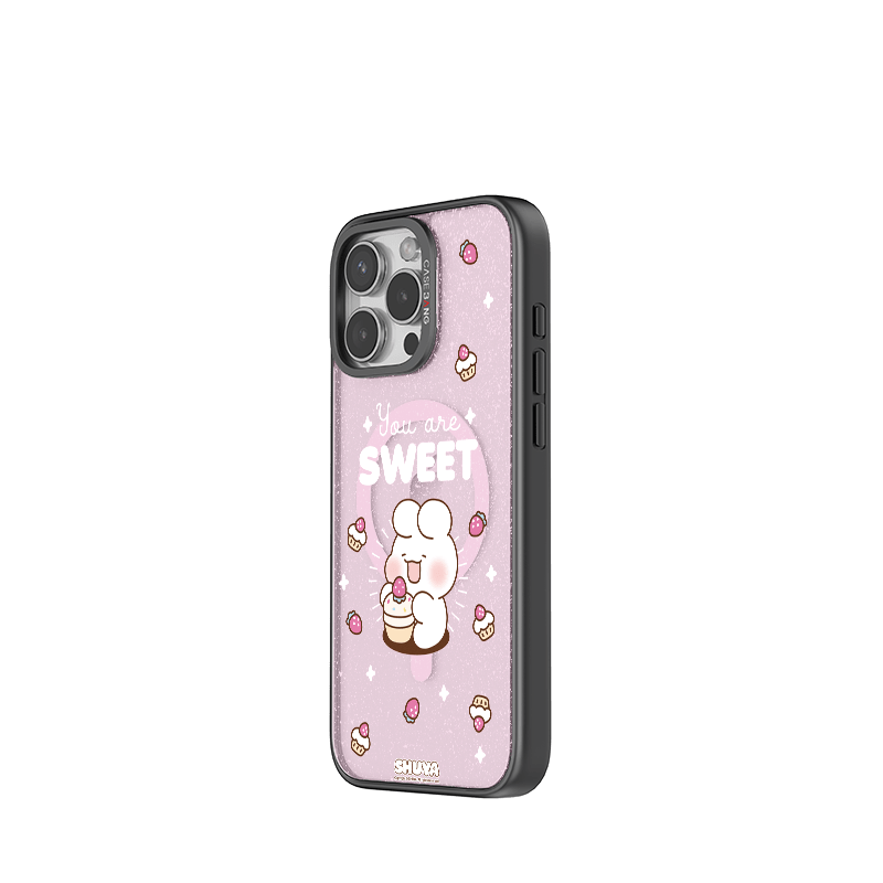 Cream Strawberry Imagisnap - CaseBangImagisnapCaseBangiPhone 16 Pro MaxBack Cover+Base Case