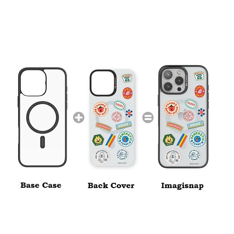 Daisy Stamp Collection Imagisnap - CaseBangImagisnapCaseBangiPhone 16 Pro MaxBack Cover+Base Case
