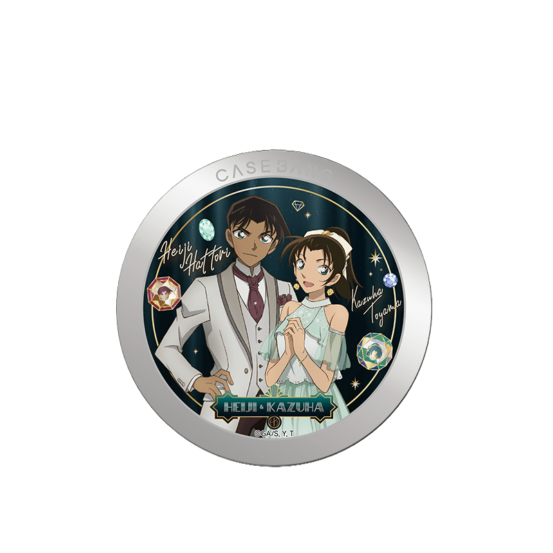 Gem Detective Conan MagSafe Grip Stand - CaseBangMagsafe Grip StandCaseBangHeiji & Kazuha AnniversaryBack Cover