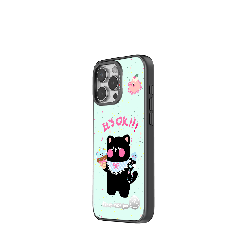 Ink Cat Imagisnap - CaseBangImagisnapCasebangiPhone 13Back Cover+Base Case