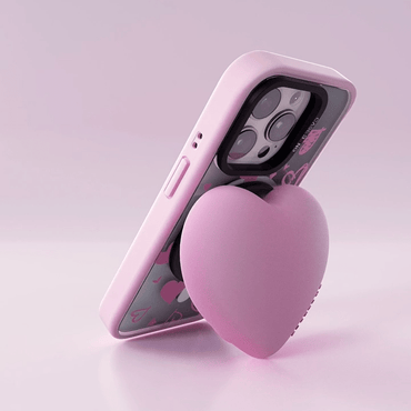 3D Heart - Shaped MagSafe Grip Stand - CaseBangMagsafe Grip StandCaseBangBase Stand + Back Cover