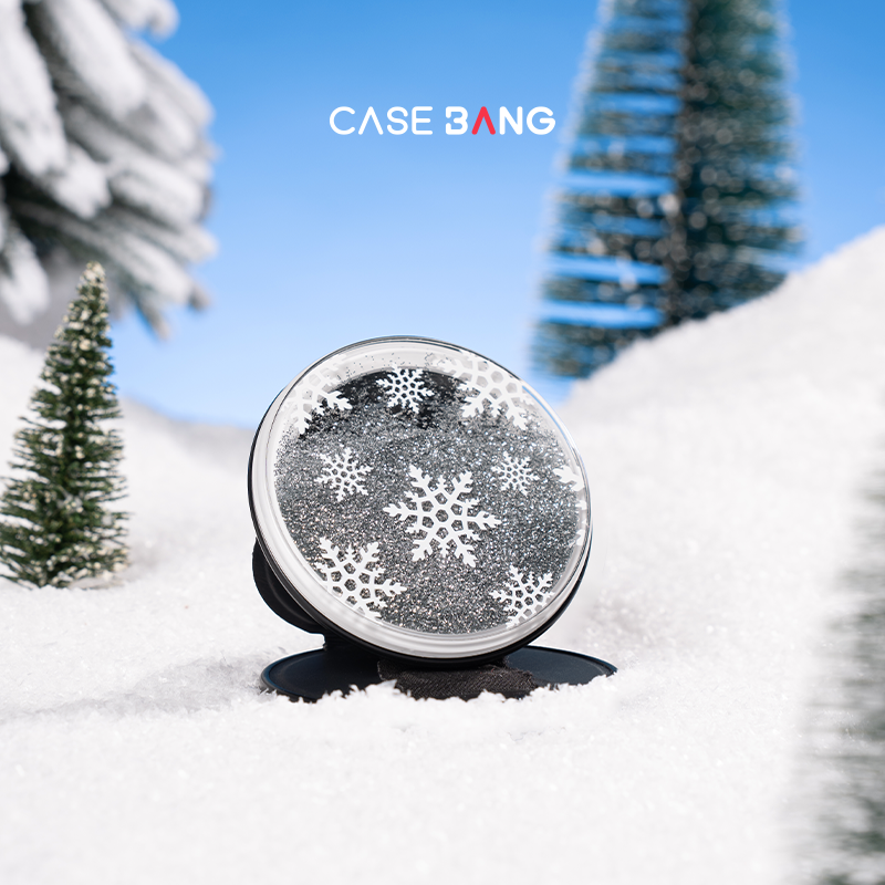 Snow MagSafe Grip Stand