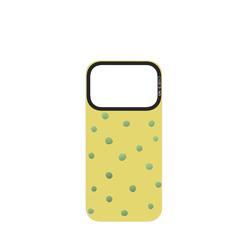 Apricot Yellow Polka Dots Imagisnap - CaseBangImagisnapCaseBangiPhone 17 ProBack Cover