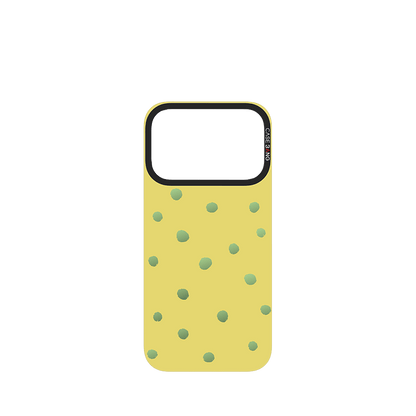 Apricot Yellow Polka Dots Imagisnap - CaseBangImagisnapCaseBangiPhone 17 ProBack Cover