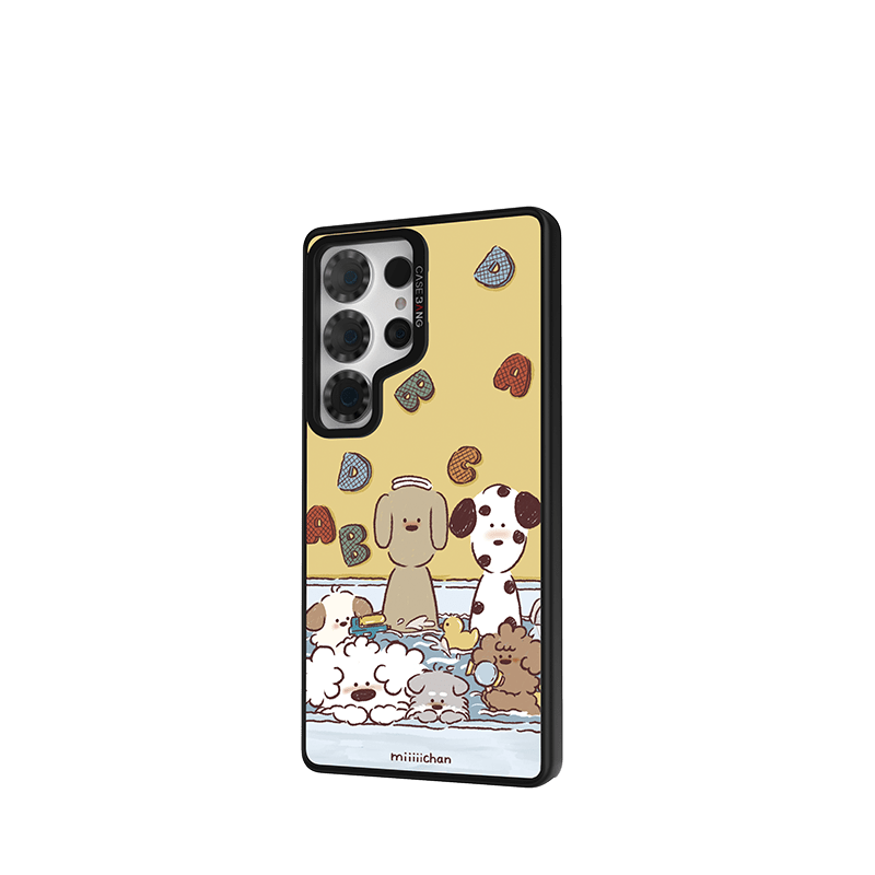 Bathing Dogs Imagisnap - CaseBangImagisnapCaseBangSamsung S24Back Cover+Base Case
