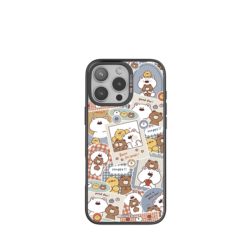 Bear Stamps Imagisnap - CaseBangImagisnapCaseBangiPhone 13Back Cover+Base Case