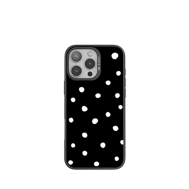 Black Polka Dots Imagisnap - CaseBangImagisnapCaseBangiPhone 16 Pro MaxBack Cover+Base Case