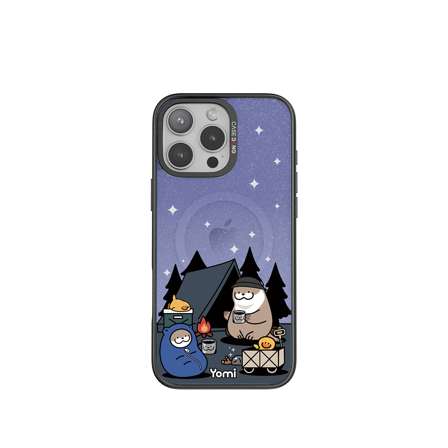 Camping Otter Imagisnap - CaseBangImagisnapCaseBangiPhone 16eBack Cover+Base Case