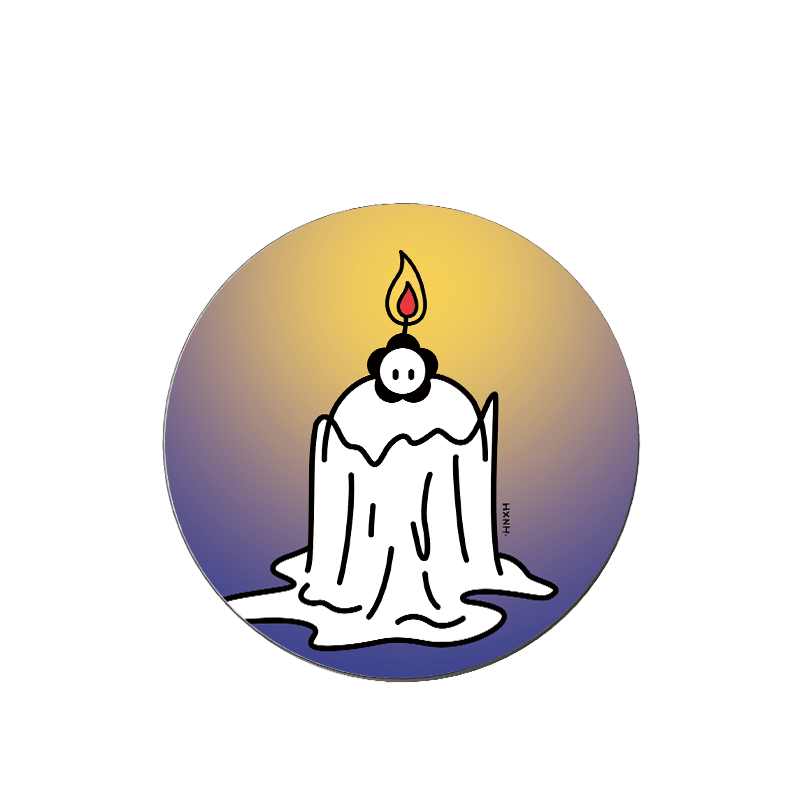 Candle Pattern Magsafe Grip Stand - CaseBangMagsafe Grip StandCaseBangBack Cover