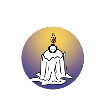 Candle Pattern Magsafe Grip Stand - CaseBangMagsafe Grip StandCaseBangBack Cover