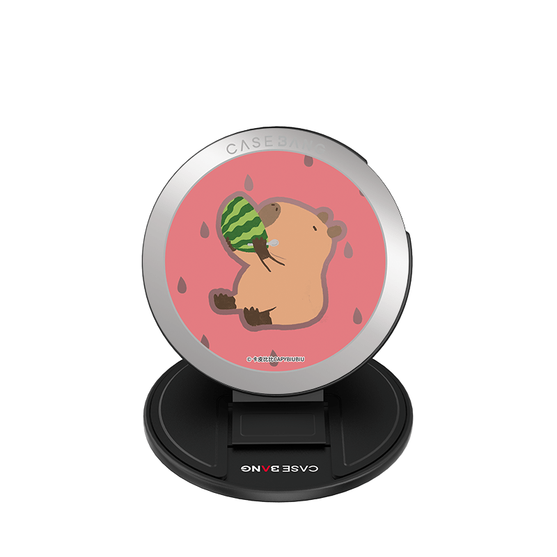 Capybara Series MagSafe Grip Stand - CaseBangMagsafe Grip StandCaseBangWatermelon CapybaraBase Stand + Back Cover