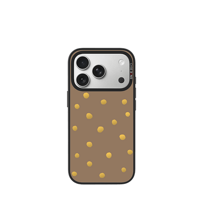 Caramel Brown Polka Dots Imagisnap - CaseBangImagisnapCaseBangiPhone 17 Pro MaxBack Cover+Base Case