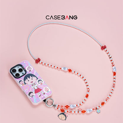 Chibi Maruko - chan Cross - body Charm - CaseBangCross - body CharmCaseBang