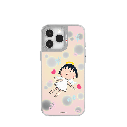 Chibi Maruko - chan Silver Unijoy - CaseBangUnijoyCaseBangAngel MarukoiPhone 14 Pro