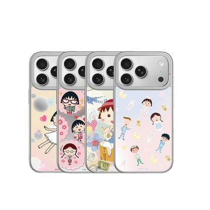 Chibi Maruko - chan Silver Unijoy - CaseBangUnijoyCaseBangMaruko MelodyiPhone 14 Pro