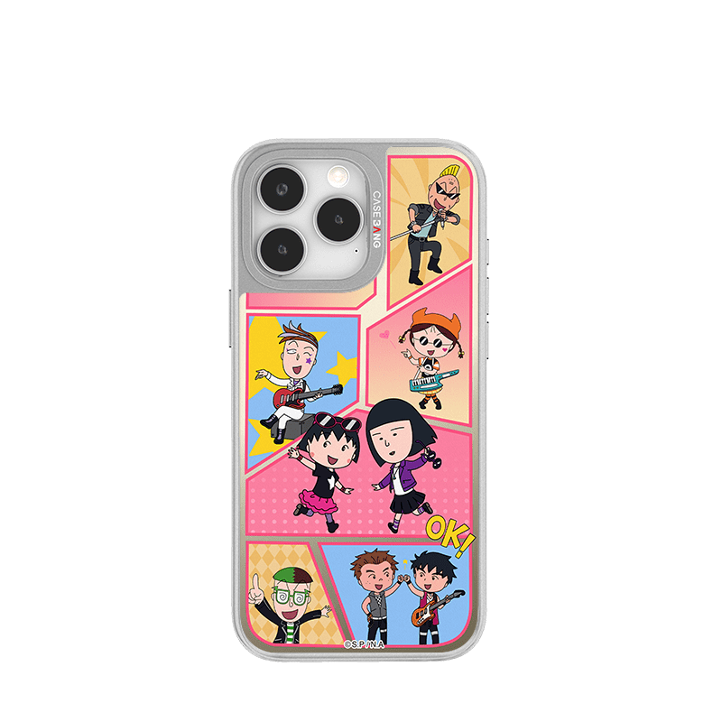 Chibi Maruko - chan Silver Unijoy - CaseBangUnijoyCaseBangMaruko BandiPhone 14 Pro