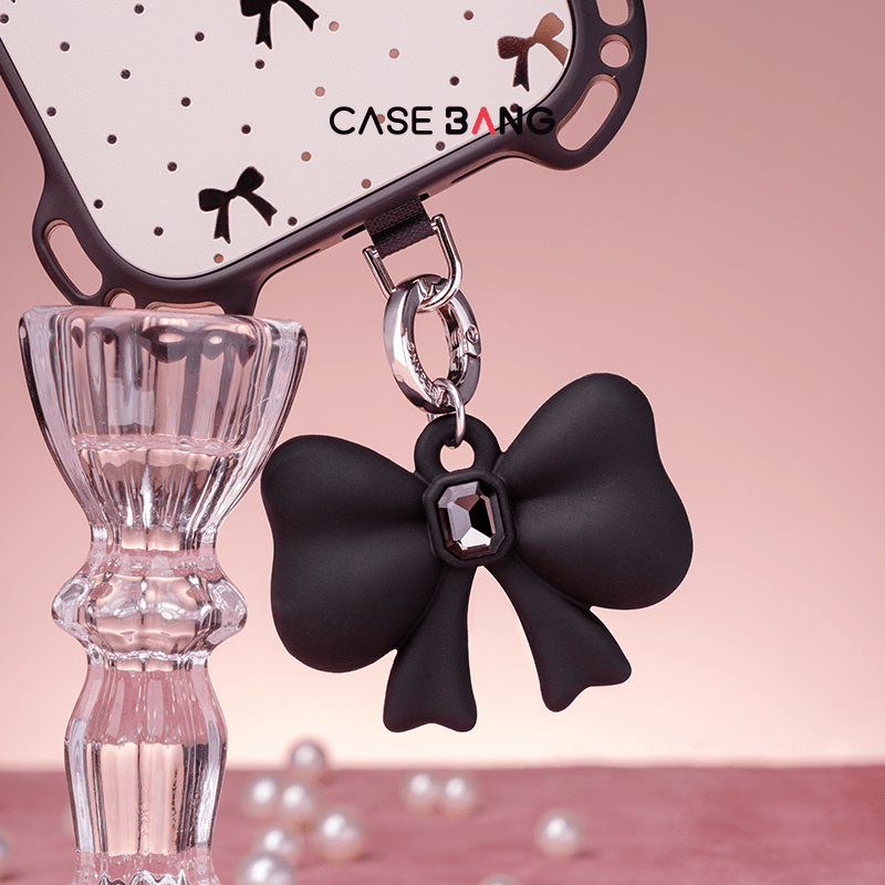 Classic Black Bow Pendant - CaseBangPendantCaseBang