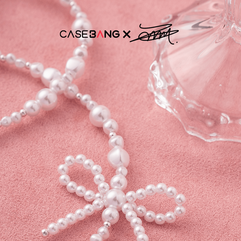 Classic Bow Cross - body Strap - CaseBangPhone CharmCaseBangBlack