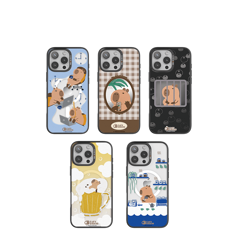 Coffee Capybara Imagisnap - CaseBangImagisnapCaseBangiPhone 16 Pro MaxBack Cover