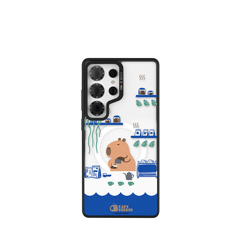 Coffee Capybara Imagisnap - CaseBangImagisnapCaseBangSamsung S25 UltraBack Cover+Base Case