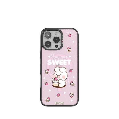 Cream Strawberry Imagisnap - CaseBangImagisnapCaseBangiPhone 16 Pro MaxBack Cover+Base Case