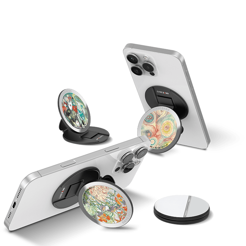 Deji Art MagSafe Grip Stand - CaseBangMagsafe Grip StandCaseBangFloral Series IIBack Cover