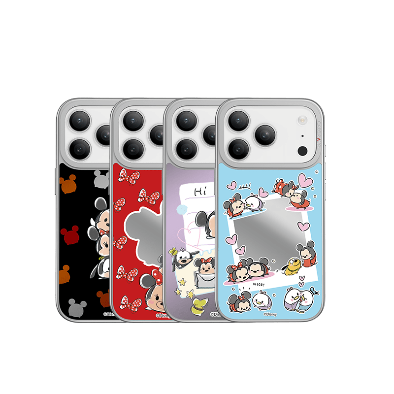 Disney Tsum Tsum Silver Unijoy - CaseBangUnijoyCaseBangMickey Friends FrameiPhone 14 Pro