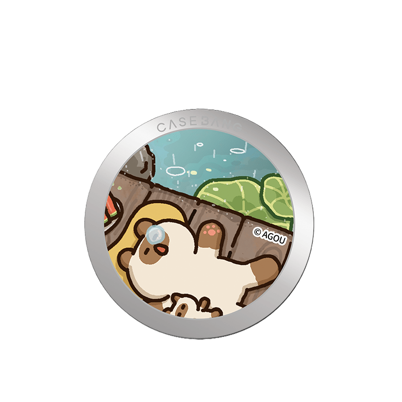 Doggy Cat Series MagSafe Grip Stand - CaseBangMagsafe Grip StandCaseBangSleepy Doggy CatBack Cover