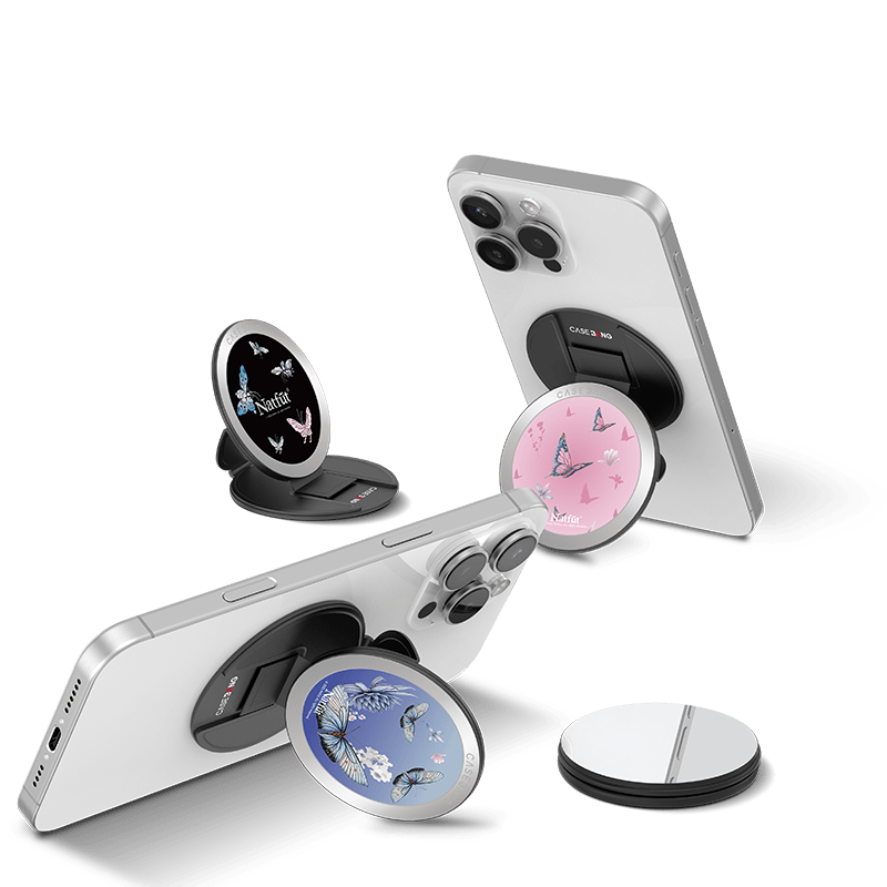 Dream Of Butterfly MagSafe Grip Stand - CaseBangMagsafe Grip StandCaseBangBack Cover