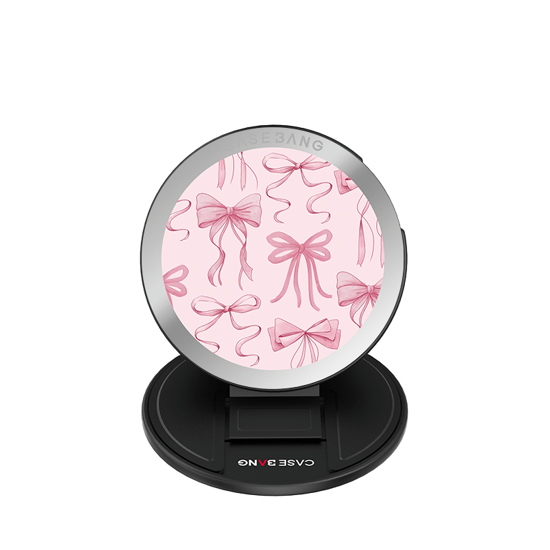 Dreamy Bow MagSafe Grip Stand - CaseBangMagsafe Grip StandCaseBangBase Stand + Back Cover