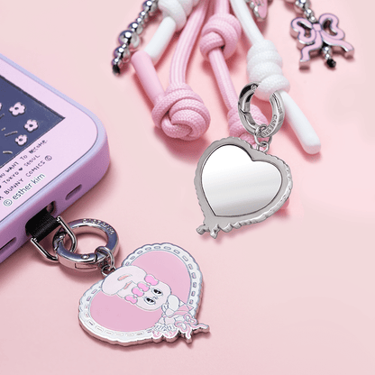 Esther Bunny Pink Pendant - CaseBangPendantCaseBang