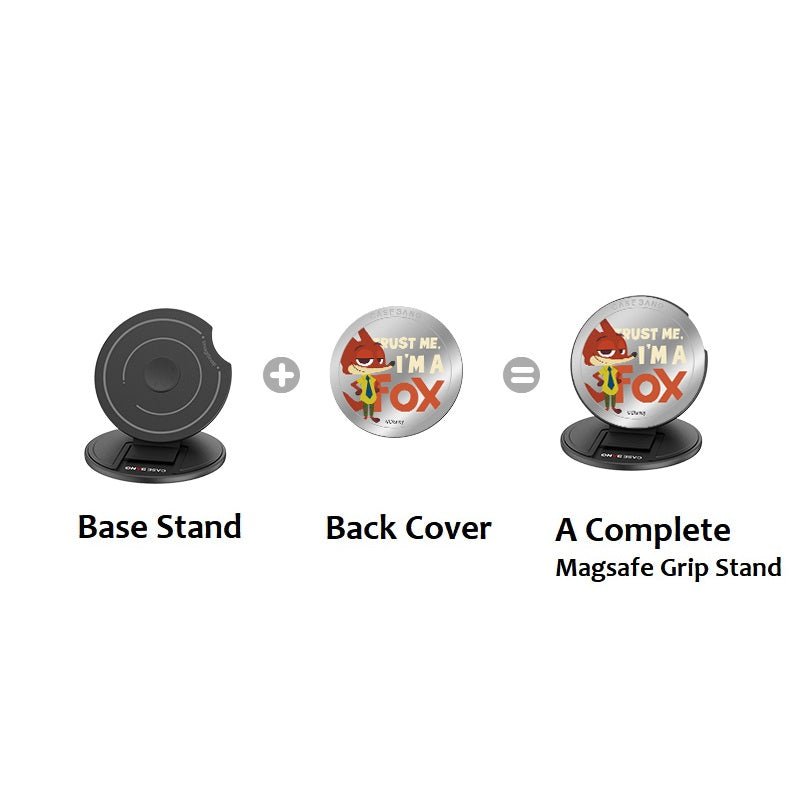 Fox Nick MagSafe Grip Stand - CaseBangMagsafe Grip StandCaseBangBack Cover