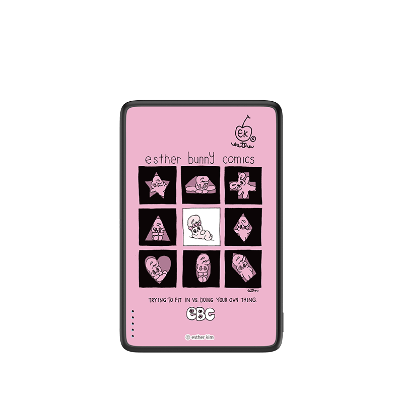 Free Esther Bunny Magnetic Power Bank - CaseBangPower BankCaseBang5000mAh