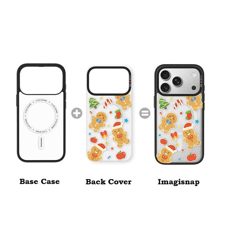 Gingerbread Man Imagisnap - CaseBangImagisnapCaseBangSamsung S25 UltraBack Cover+Base Case