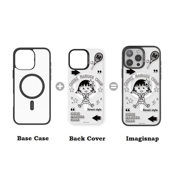 Graffiti Maruko Imagisnap - CaseBangImagisnapCaseBangiPhone 16 Pro MaxBack Cover+Base Case