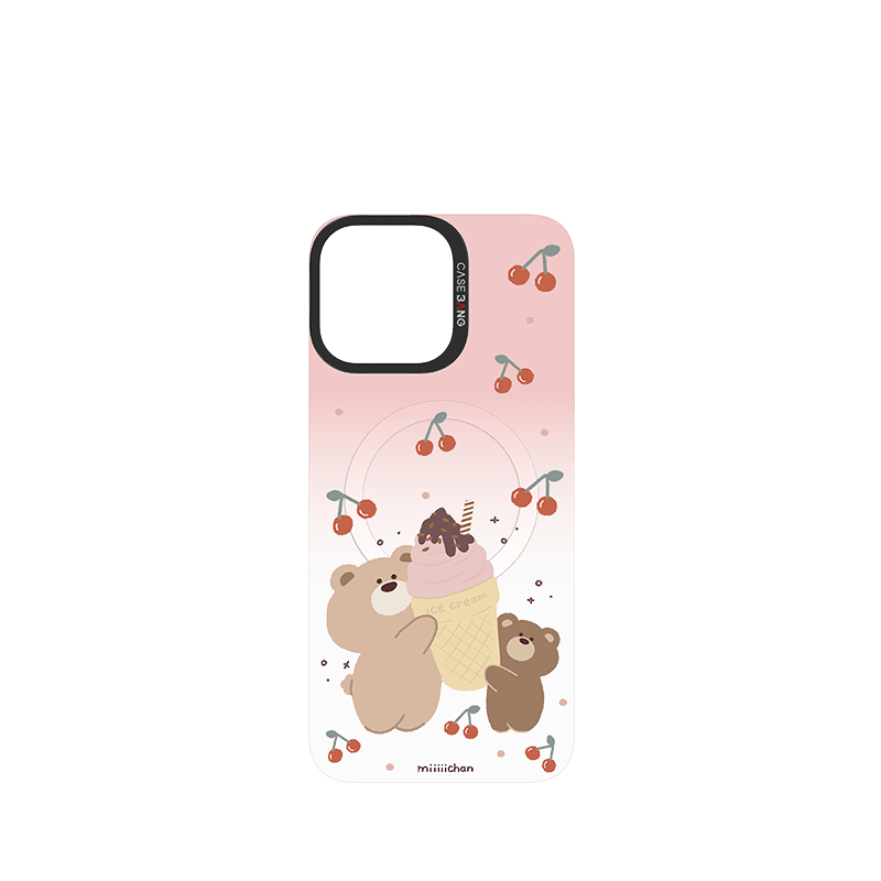 Ice Cream Teddy Bear Imagisnap - CaseBangImagisnapCaseBangiPhone 13Back Cover