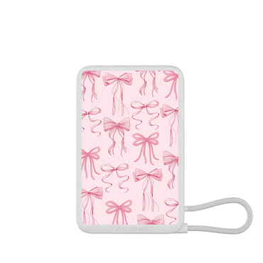Lace Bow Series Power Bank Build - in Cable - CaseBangPower BankCaseBangDreamy Bow/For Lightning