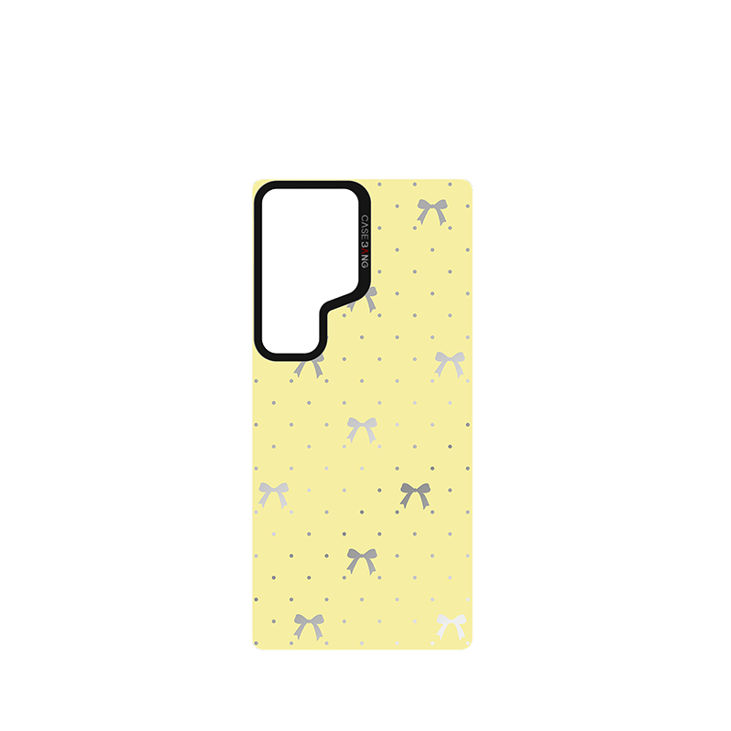 Lemon Yellow Bow Imagisnap - CaseBangImagisnapCaseBangiPhone 17 Pro MaxBack Cover