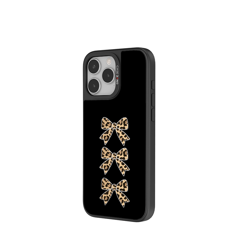 Leopard Print Bow Unijoy - CaseBangUnijoyCaseBangiPhone 16