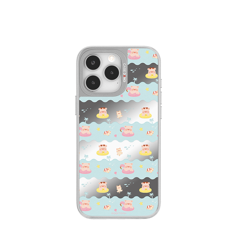 LULU The Piggy Moments Silver Unijoy - CaseBangUnijoyCaseBangLULU SwimmingiPhone 14 Pro