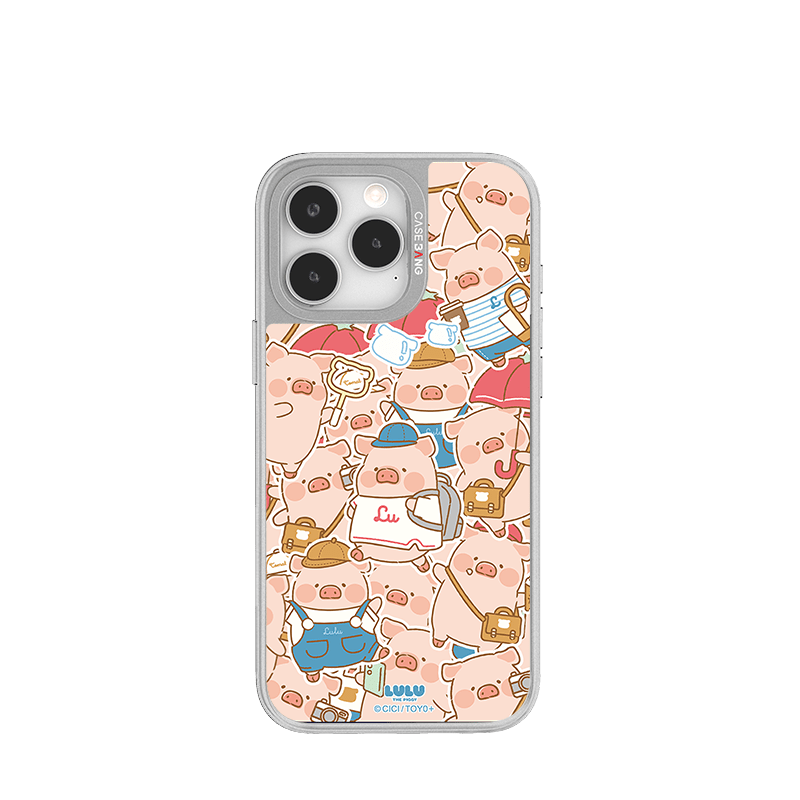 Lulu the piggy Silver Unijoy - CaseBangUnijoyCaseBangSPRING VACATIONiPhone 14 Pro
