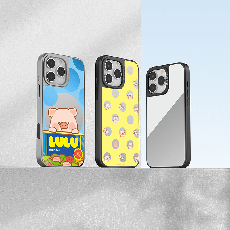 Lulu the piggy Silver Unijoy - CaseBangUnijoyCaseBangLULU IN CANiPhone 14 Pro