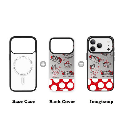 Mickey& Minnie Polka Love Imagisnap - CaseBangImagisnapCaseBangiPhone 17 ProBack Cover+Base Case