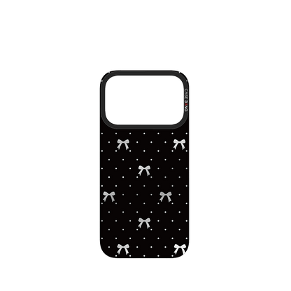 Midnight Black Bow Imagisnap - CaseBangImagisnapCaseBangiPhone 17 Pro MaxBack Cover