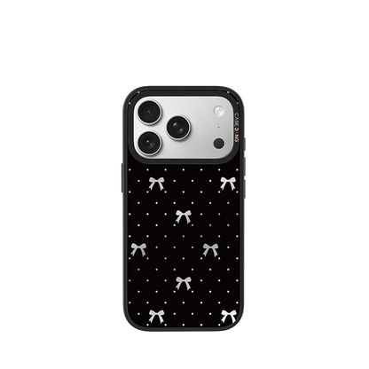 Midnight Black Bow Imagisnap - CaseBangImagisnapCaseBangiPhone 17 Pro MaxBack Cover
