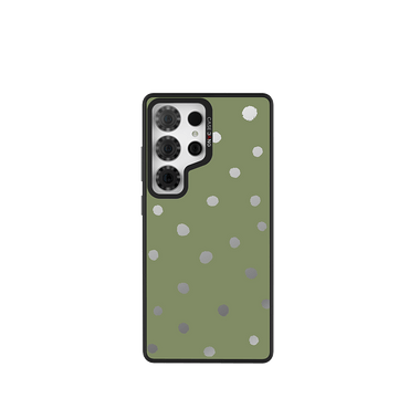 Olive Green Polka Dots Imagisnap - CaseBangImagisnapCaseBangiPhone 17 Pro MaxBack Cover